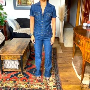 Bisou Bisou Denim Jumpsuit